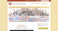 Desktop Screenshot of mariposamuseum.org